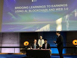 Signing ceremony: cross-sector commitments at DLW 2025.
